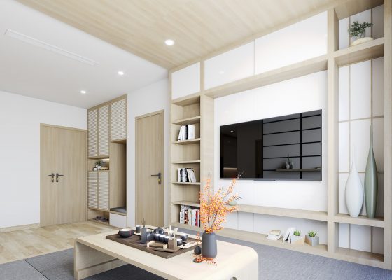 Nội thất gỗ phòng khách giúp bạn nâng tầm không gian sống - huge